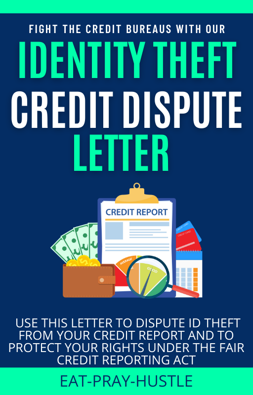 Identity Theft- Dispute Letter